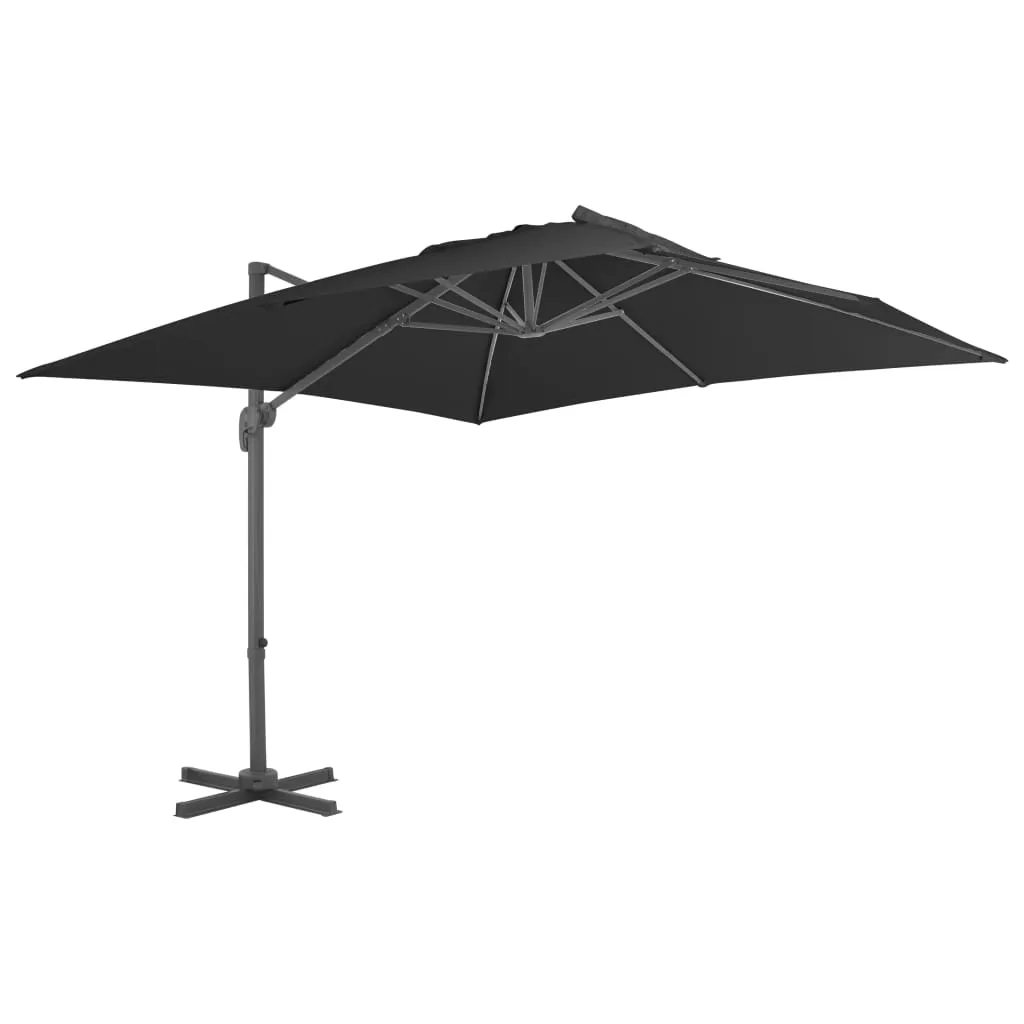 Hommie mobel Sonnenschirm mit Schirmständer Anthrazit 2023